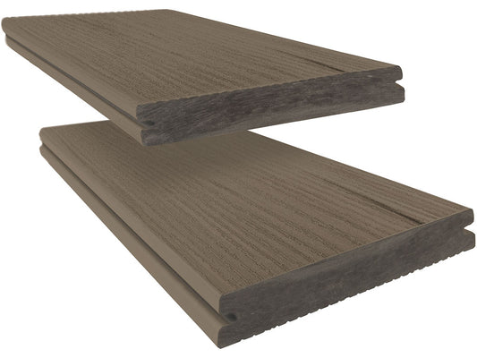 Twinson Terrassenbelag, Majestic Massive Pro, R10/R11, Eiche antikbraun