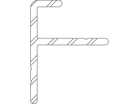 Twinson Alu Start-/Endprofil für CHARACTER MASSIVE und MAJESTIC MASSIVE PRO