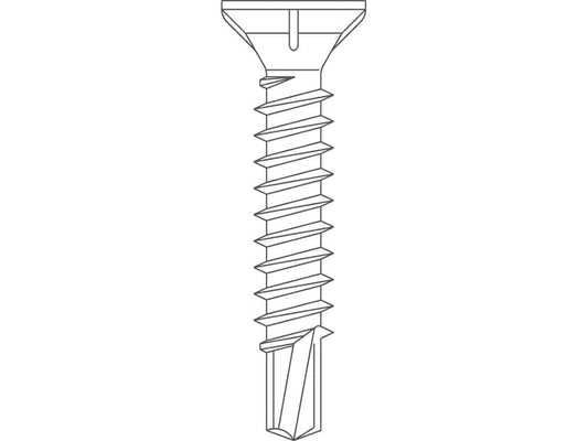 Twinson Schraube für Startprofil, 110 Stück