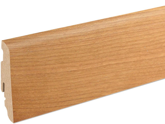 Sockelleiste SU060L MD furniert 19 x 58 mm Kirsch FRKR071 lackiert, 240 cm