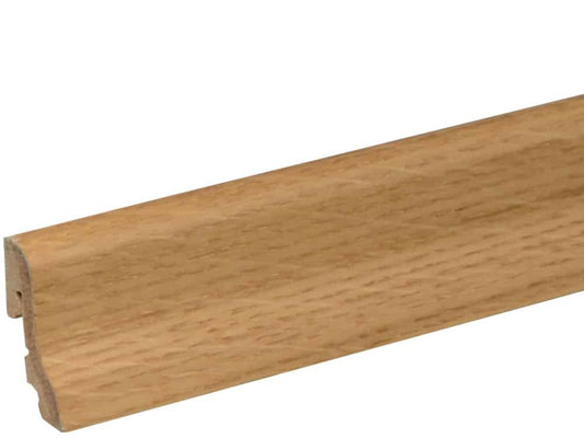 Sockelleiste SU018L FA furniert 18,5 x 38,5 mm Eiche FREI071 lackiert, 250 cm