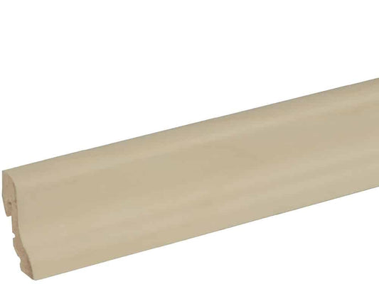 Sockelleiste SU018L MD furniert 18,5 x 38,5 mm Birke FRBI071 lackiert, 240 cm