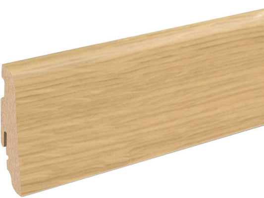 Sockelleiste SU060L MD furniert 19 x 58 mm Eiche esprit FLEI221 lackiert, 240 cm