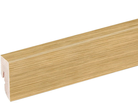 Sockelleiste SU047L FA furniert 16 x 40 mm Eiche FREI071 lackiert, 250 cm