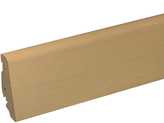 Sockelleiste SU060L MD furniert 19 x 58 mm Eiche weiß FGEI173 geölt, 240 cm