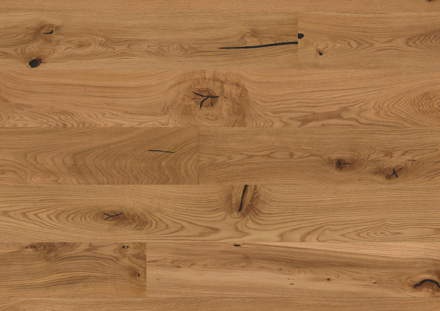 Bauwerk Casapark 209 Click Handcrafted, Landhausdiele, Eiche 56 tiefgebürstet, naturgeölt