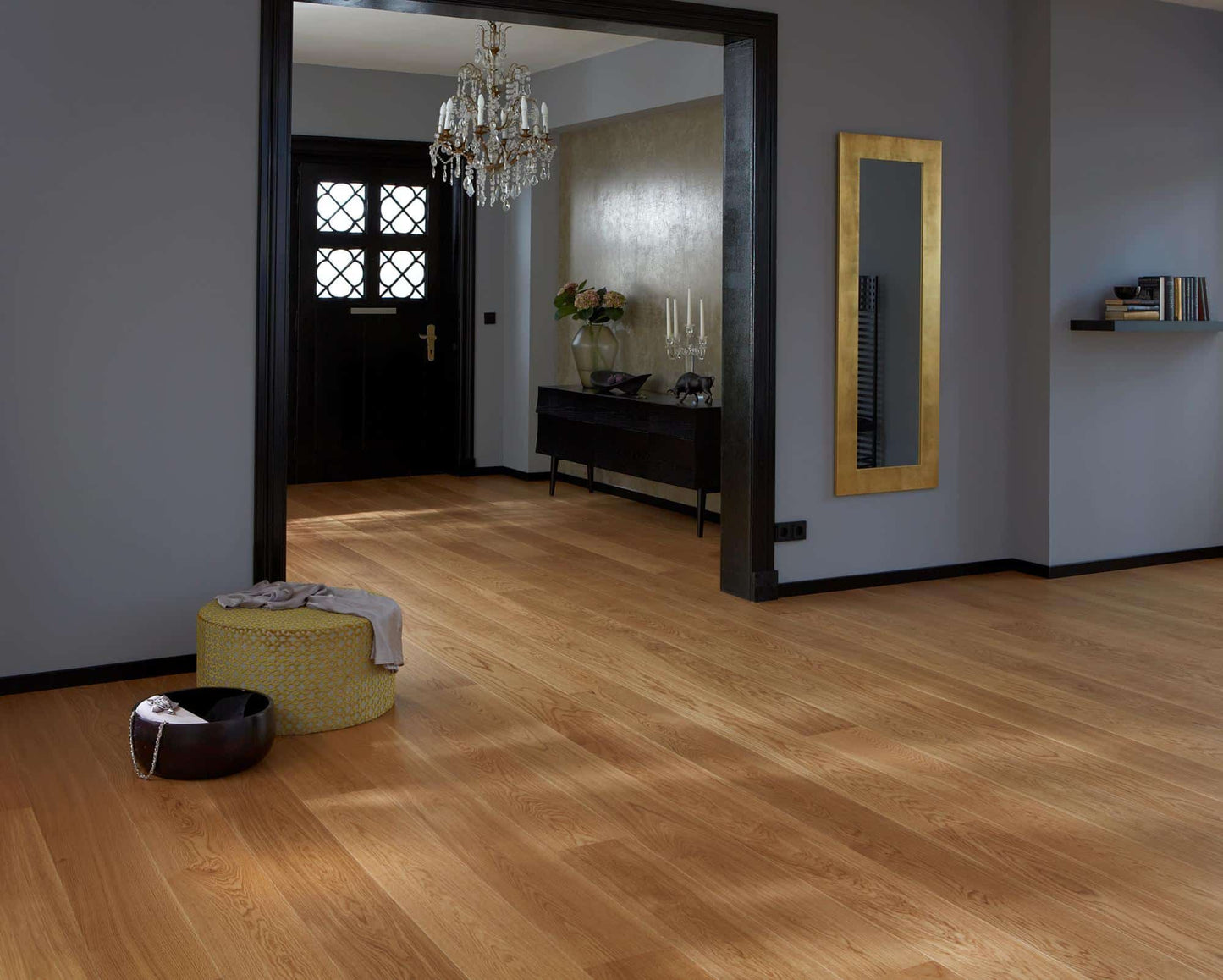 Bauwerk Casapark 181, Landhausdiele, Eiche 45 matt versiegelt