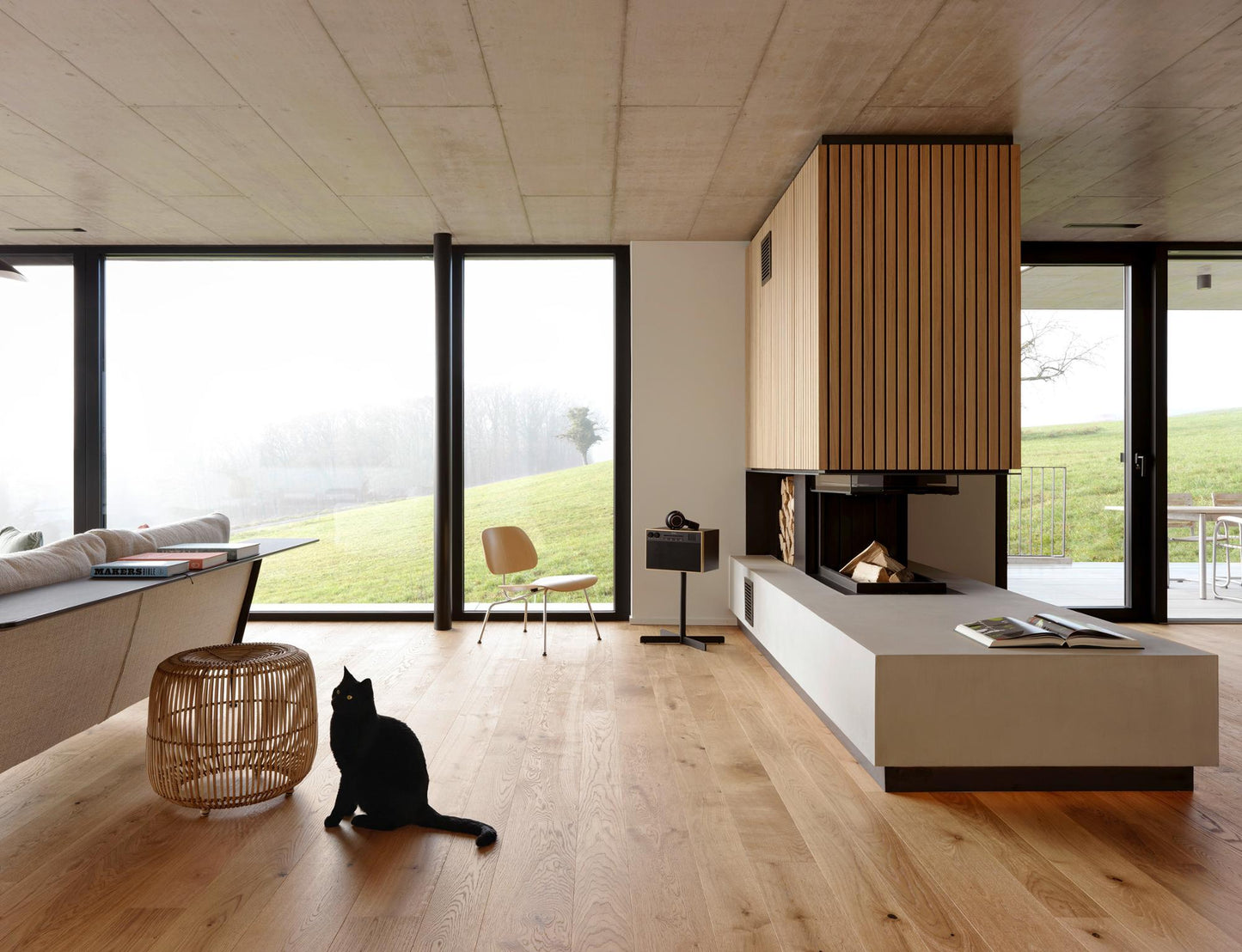 Bauwerk Casapark 209, Landhausdiele, Eiche 15 gebürstet, naturgeölt