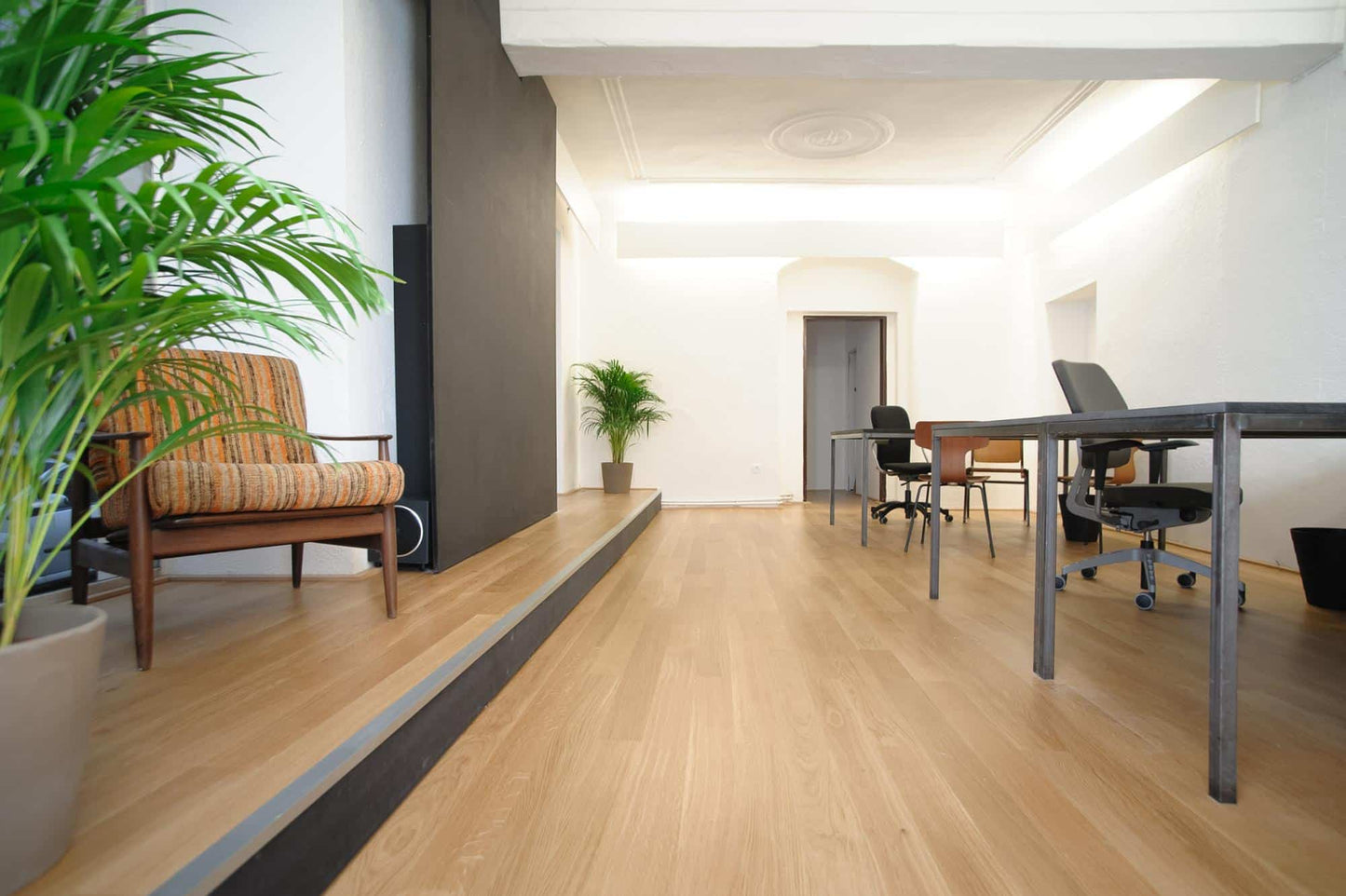 Bauwerk Cleverpark, Langstab, Eiche 14 matt versiegelt