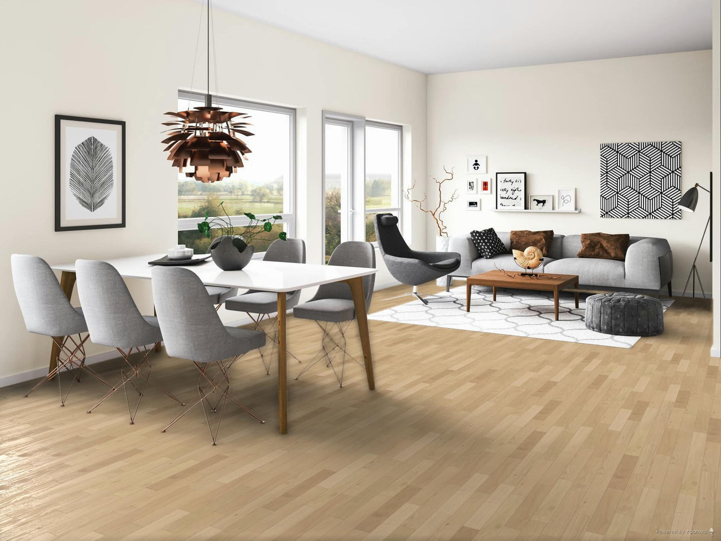 Bauwerk Monopark, Kurzstab, Eiche | Crema 15