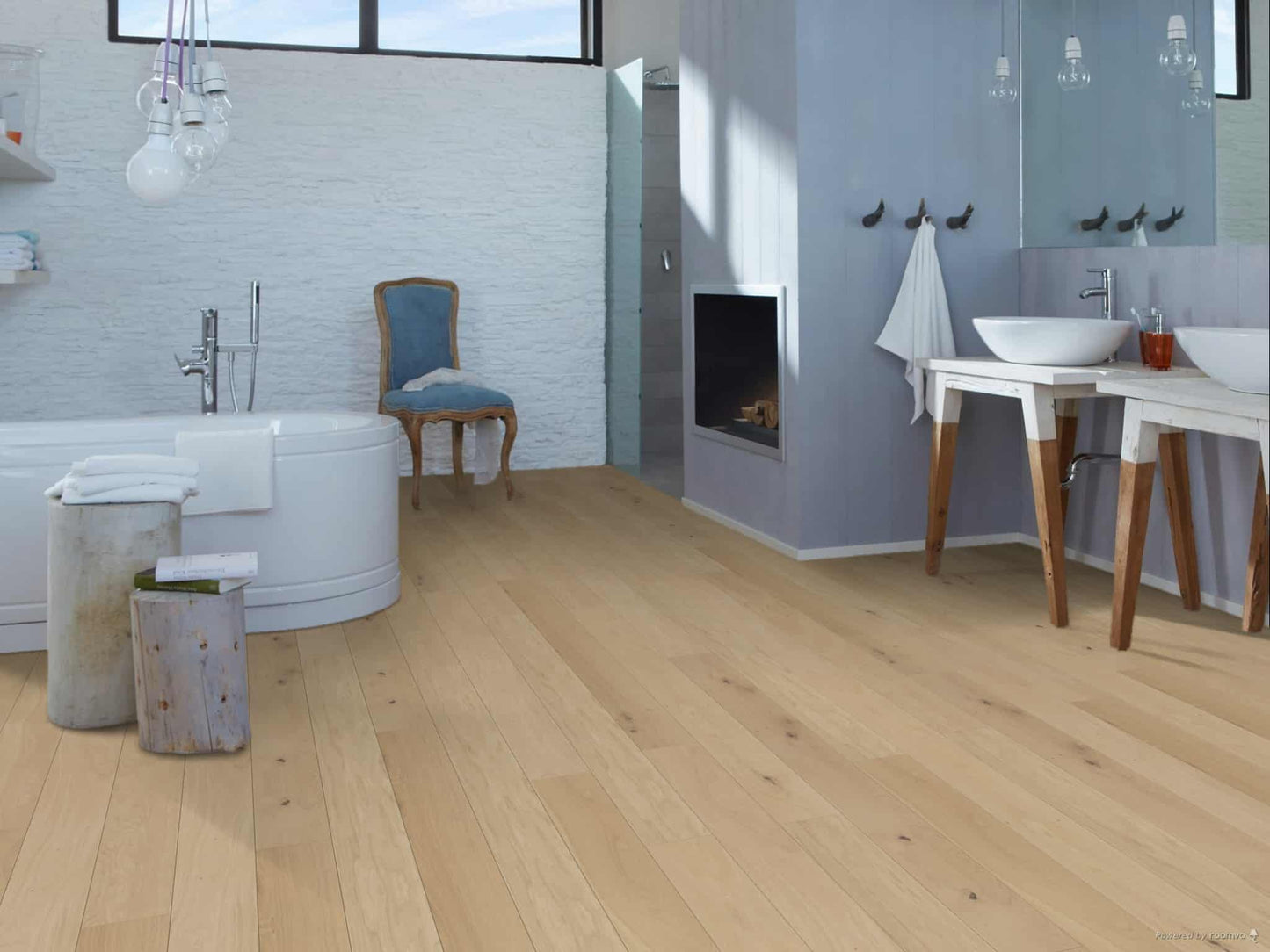 Bauwerk Trendpark, Langstab, Eiche | Crema 14 gebürstet, B-Protect