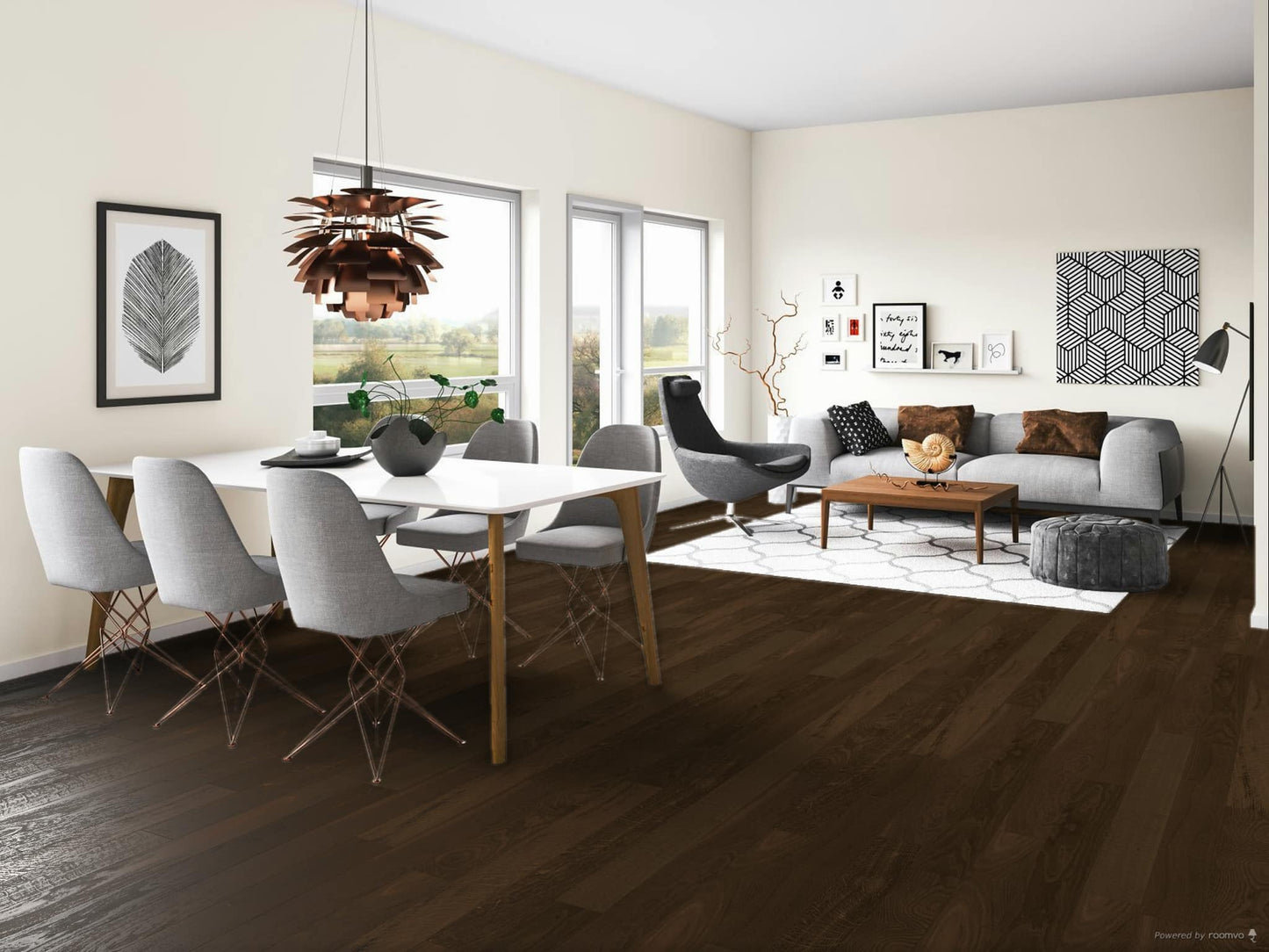 Bauwerk Trendpark, Langstab, Eiche geräuchert | Crema 14