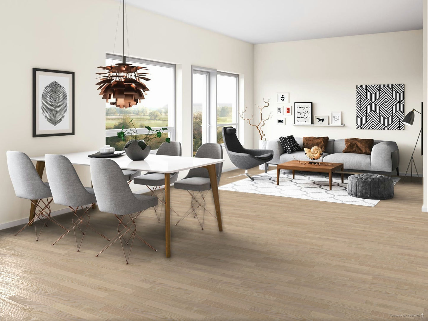 Bauwerk Unopark R+L 11, Kurzstab, Eiche | Farina 14