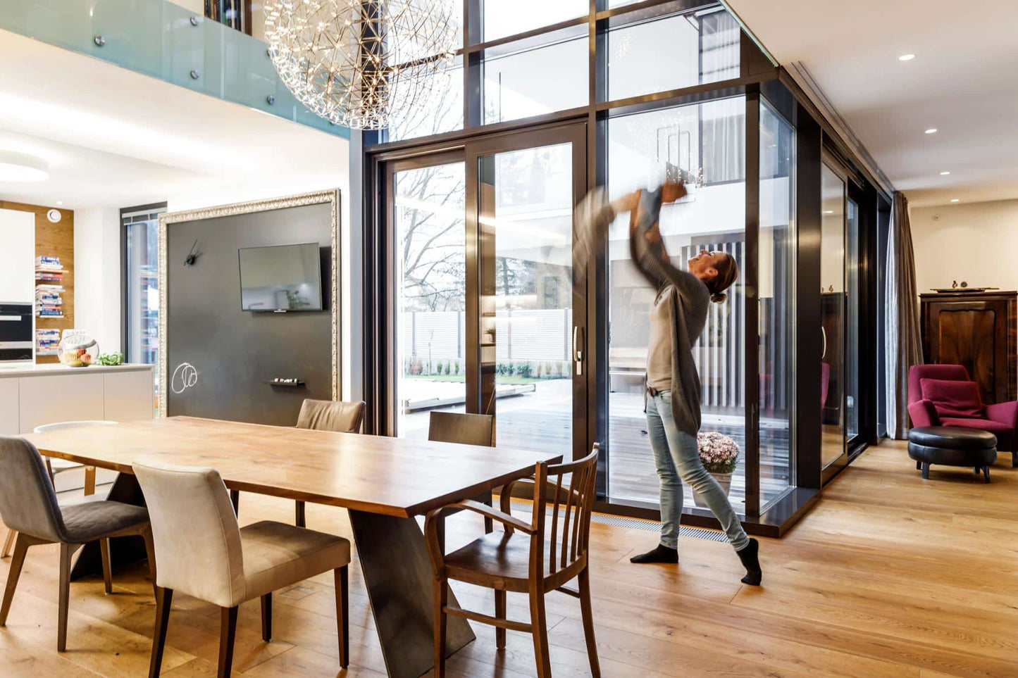 Bauwerk Villapark, Landhausdiele, Eiche | Gold 35 tief gebürstet, naturgeölt