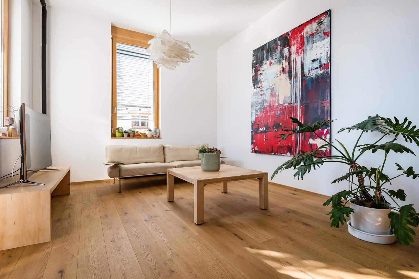Bauwerk Villapark, Landhausdiele, Eiche | Mandorla 46 tief gebürstet, naturgeölt