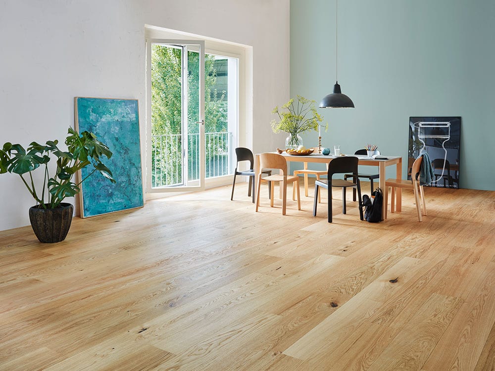 Bauwerk Casapark 209, Landhausdiele, Eiche 45 gebürstet, naturgeölt