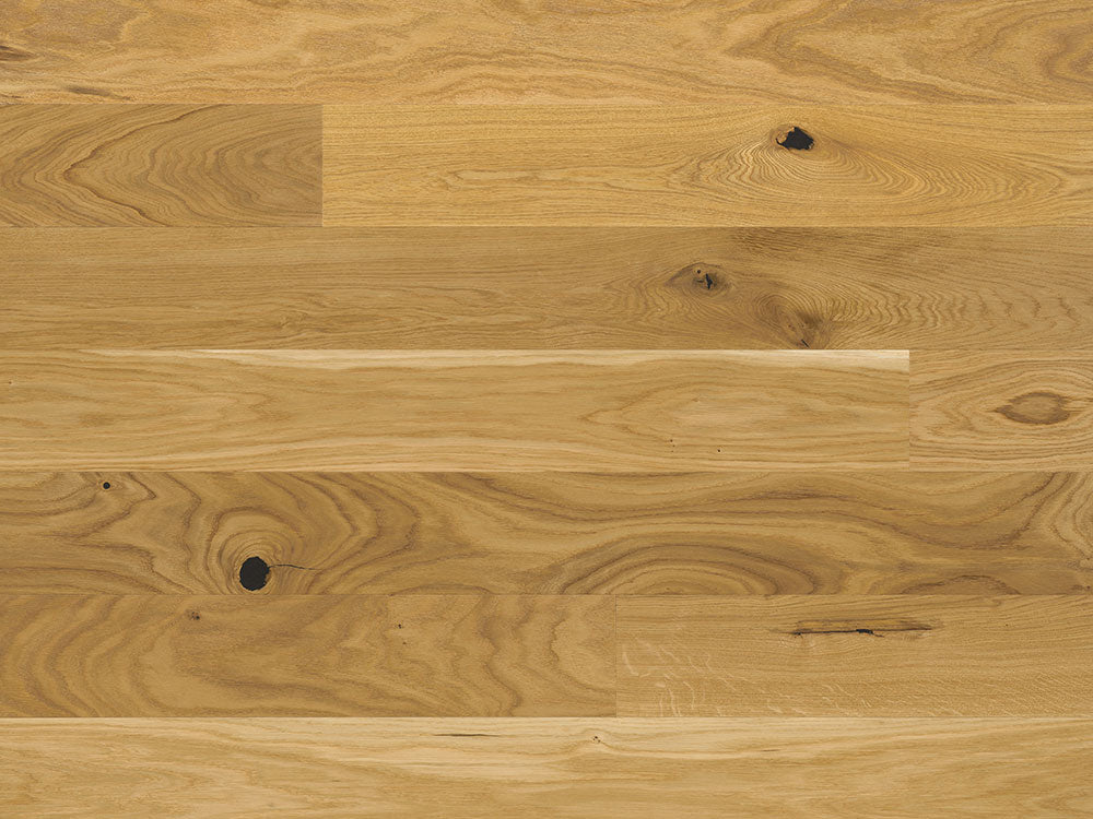 Bauwerk Casapark 139, Landhausdiele, Eiche 45 gebürstet, matt versiegelt