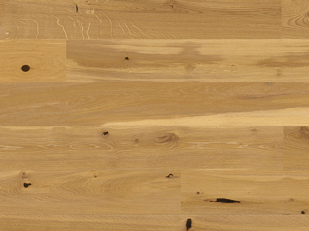 Bauwerk Casapark 181, Landhausdiele, Eiche 45 gebürstet, matt versiegelt