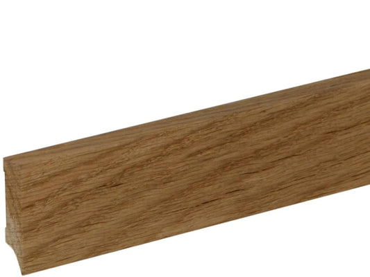 Sockelleiste S0402 Massiv GG 15-20 12 x 40 mm Eiche lackiert, 240 cm