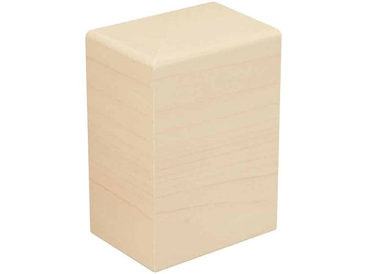 FRA002 Endstück, Links/Rechts - 2 Stk./Pkg. 41 x 91 mm, Ahorn FOAH001