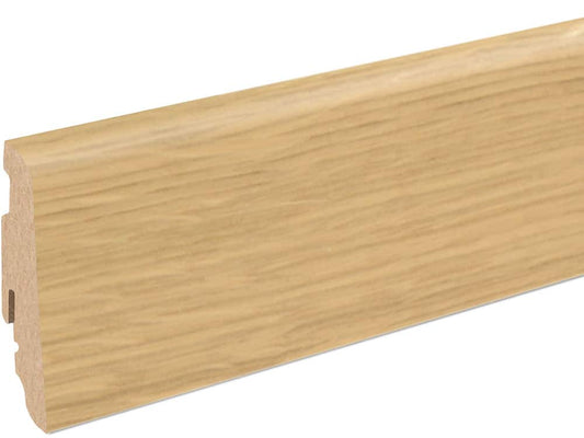 Sockelleiste SU060L FA furniert 19 x 58 mm Eiche esprit FLEI221 lackiert, 250 cm