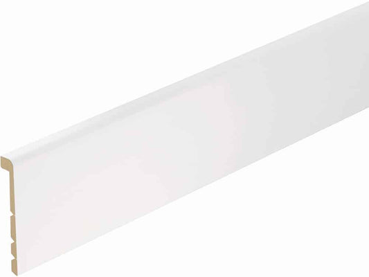 Sockelleiste FU138K foliert 26 x 138 mm Weiß FOFA015, 240 cm