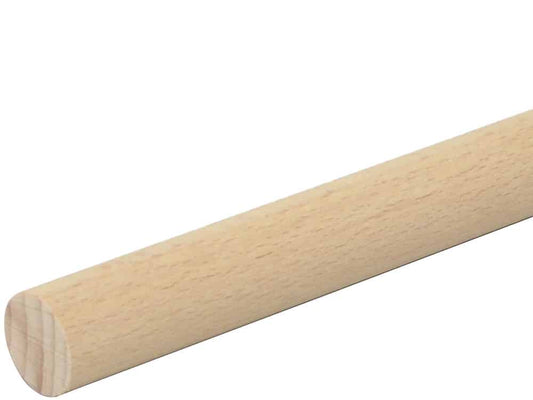 Rundstab glatt 18 mm Buche roh, 100 cm