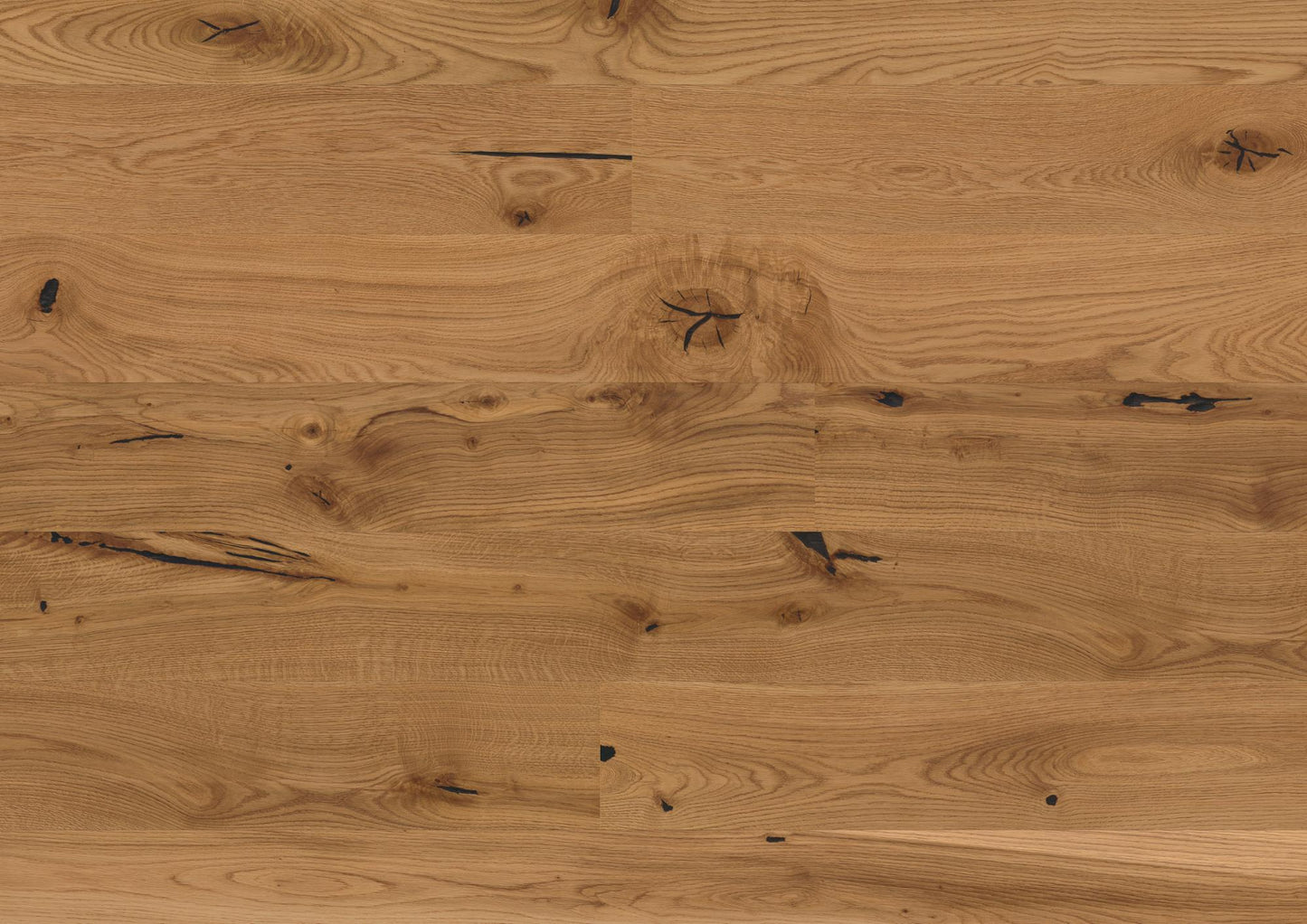 Bauwerk Casapark 181 Click Handcrafted, Landhausdiele, Eiche 56 tief gebürstet, naturgeölt