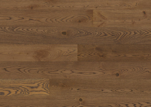 Bauwerk Casapark 181 Click, Landhausdiele, Eiche 46 Tartufo gebürstet, naturgeölt