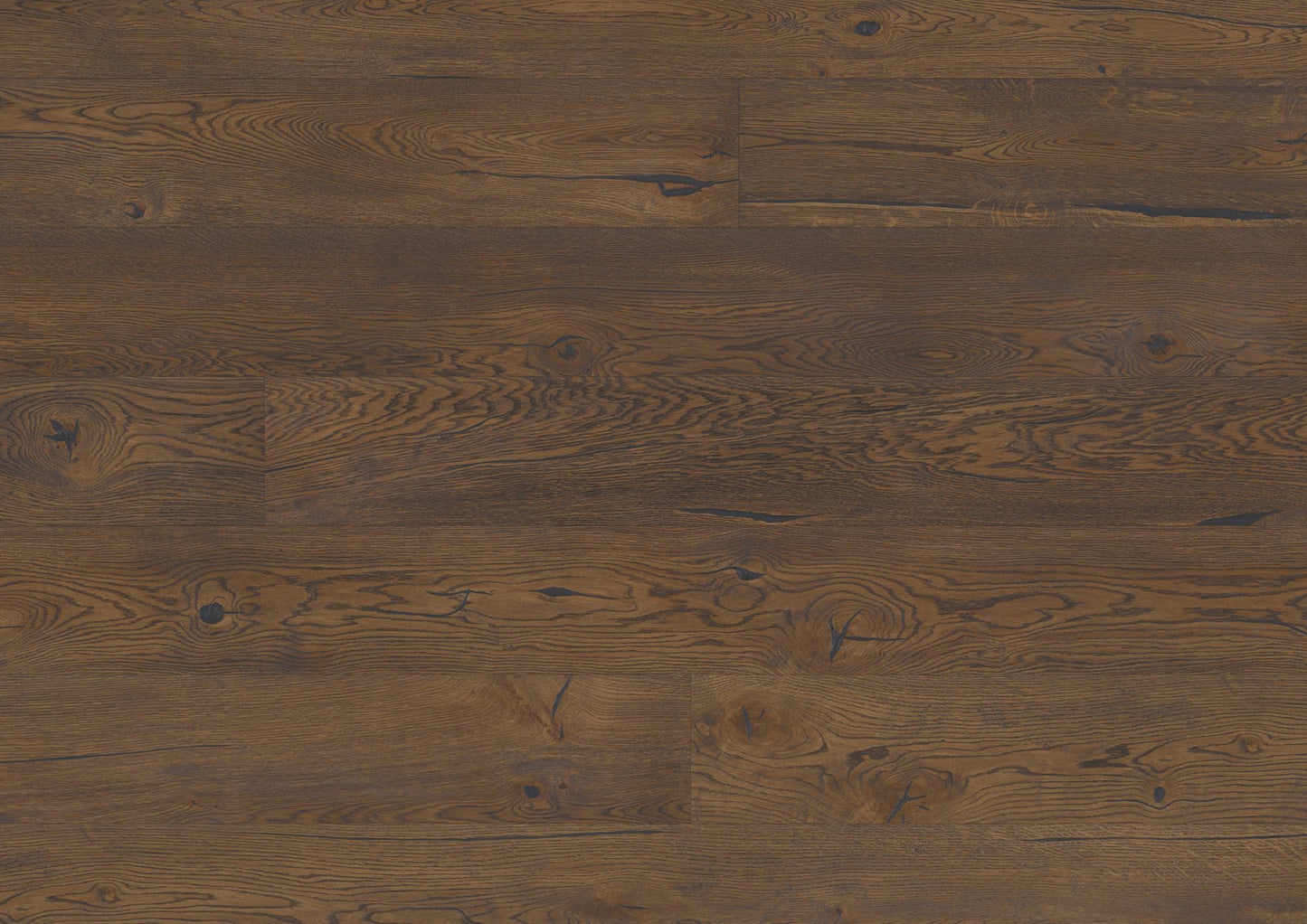 Bauwerk Casapark 181 Click Handcrafted, Landhausdiele, Eiche 56 Tartufo tief gebürstet, naturgeölt