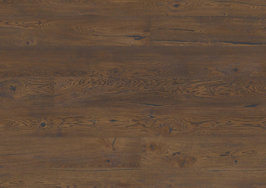 Bauwerk Casapark 181 Click Handcrafted, Landhausdiele, Eiche 56 Tartufo tief gebürstet, naturgeölt