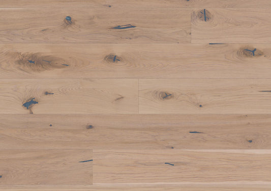 Bauwerk Casapark 209 Click Handcrafted, Landhausdiele, Eiche Farina 56 tiefgebürstet, naturgeölt