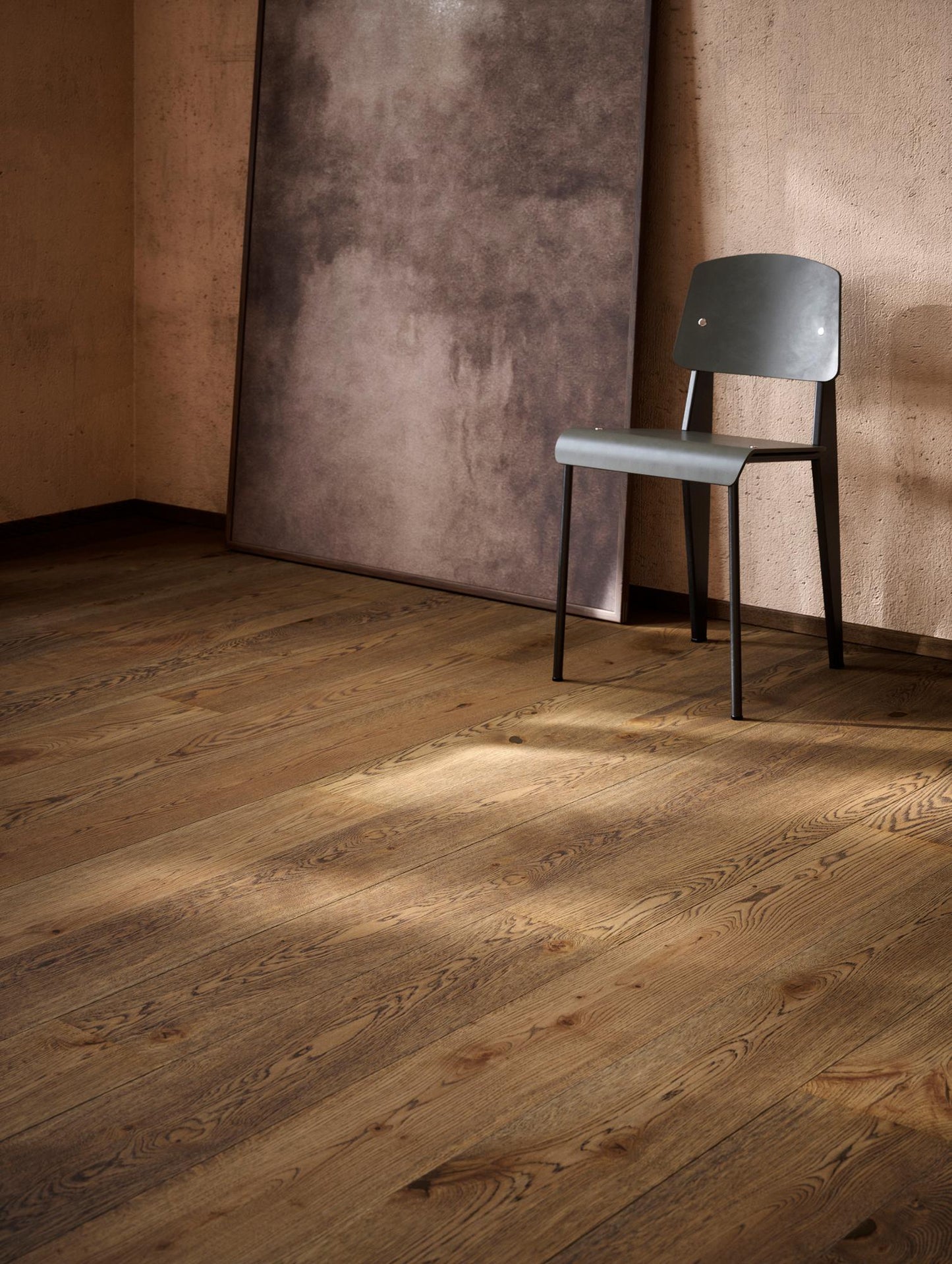 Bauwerk Casapark 209 Click, Landhausdiele, Eiche Tartufo 46 gebürstet, naturgeölt