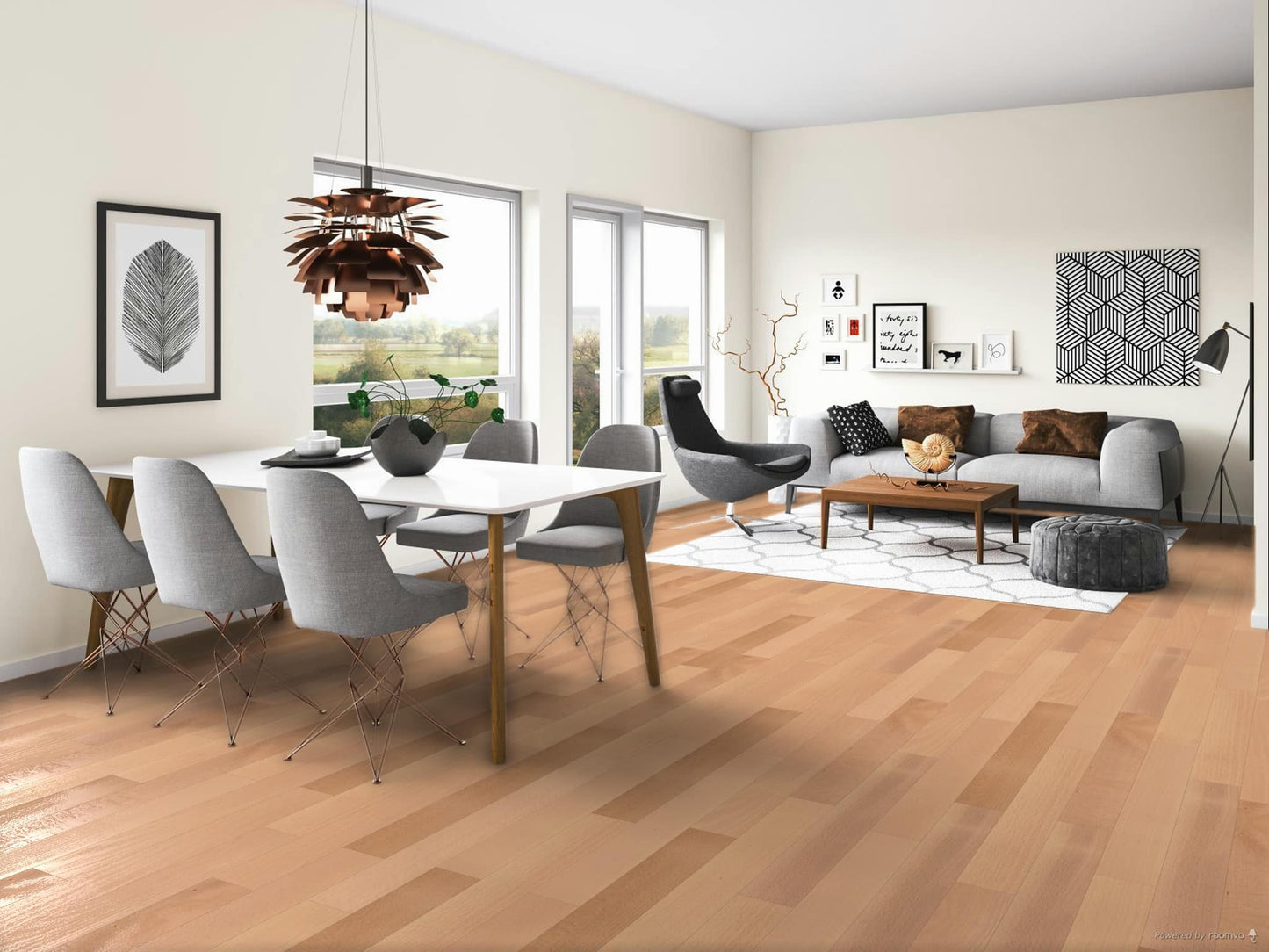 Bauwerk Multipark 10, Mehrstab, Buche gedämpft 13
