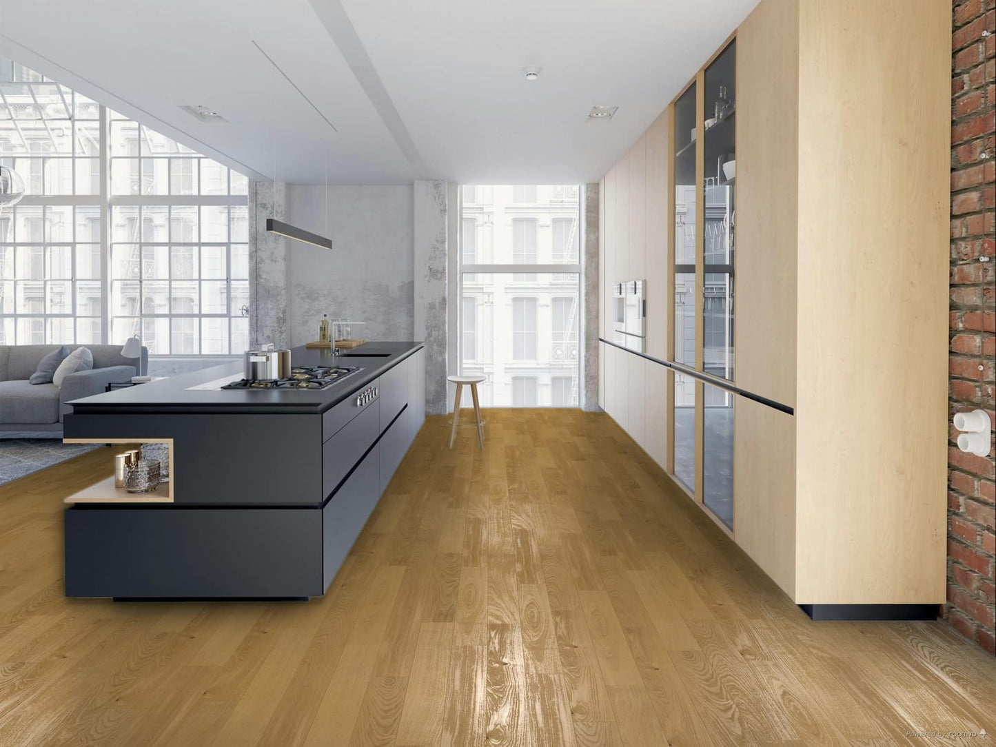 Bauwerk Trendpark, Langstab, Eiche 14 naturgeölt