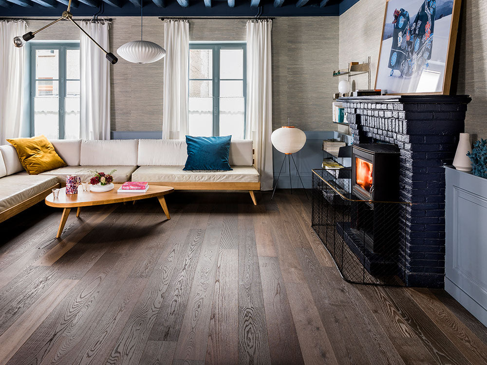 Bauwerk True Colours Edition, Landhausdiele, Eiche geräuchert | Lava 14