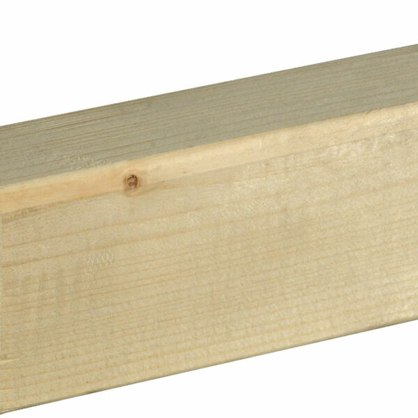 Rahmenholz gerundet 45 x 70 mm Fichte/Kiefer astig A roh, 240 cm
