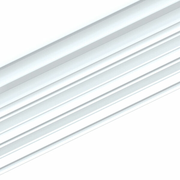 Clik-Fix 17 Montageschiene PVC weiß 19 x 81,5 mmm, 240 cm