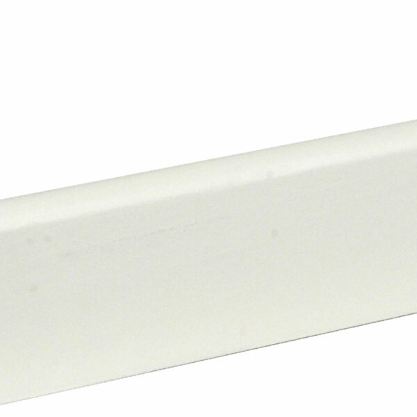 Sockelleiste S0401 Massiv GG 15-20 11,5 x 40 mm Buche weiß deckend RAL 9010 lackiert, 240 cm